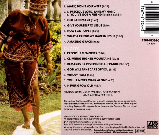 Aretha Franklin: Amazing Grace [2CD]