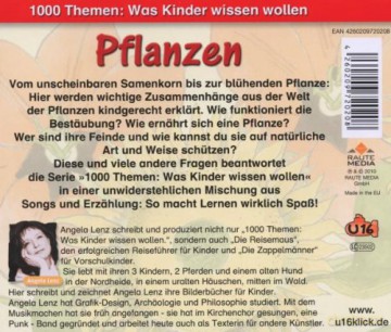 Was Kinder Wissen Wollen: Was Kinder Wissen Wollen - Pflanzen [CD]