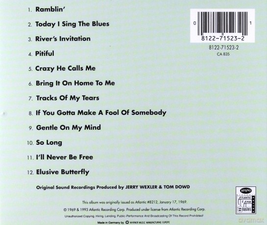 Aretha Franklin: Soul '69 [CD]