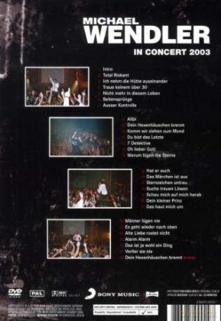 Wendler Michael: In Concert 2003 [DVD]