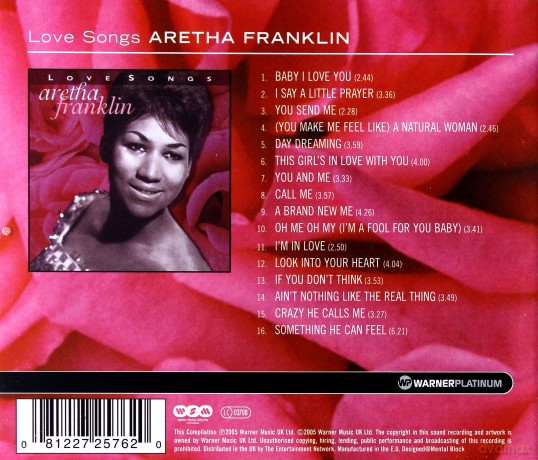 Aretha Franklin: Love Songs Platinum Collection [CD]