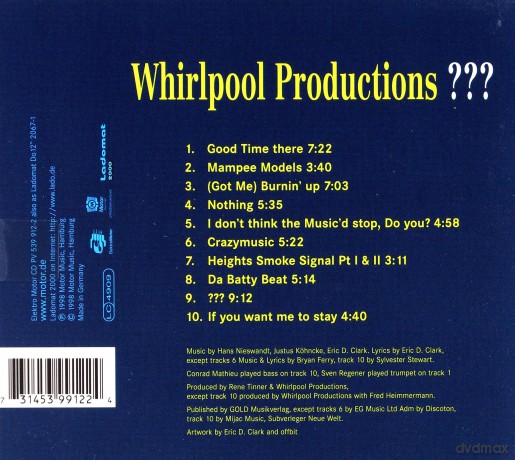 Whirlpool Productions: Whirlpool Productions [CD]
