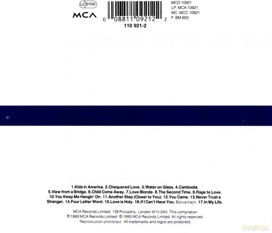 Kim Wilde: The Singles Collection 1981-1993 [CD]