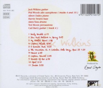 Wilkins Jack: Mexico [CD]