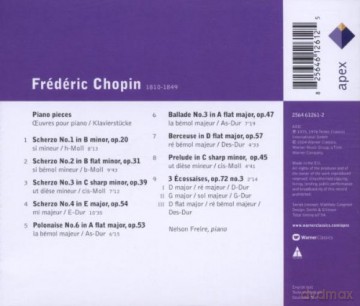 Nelson Freire: Chopin: Beruhmte Klavierstucke [CD]