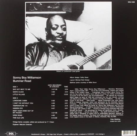 Williamson Sonny Boy: Bummer Road [Winyl]