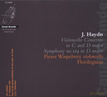 Wispelwey/Florilegium: Cello Concertos [CD]