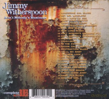 Witherspoon Jimmy: Ain't Nobody's Business [CD]