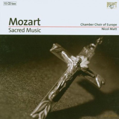 Wolfgang Amadeus Mozart: Sacred Music [15CD]
