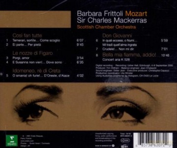 Frittoli/Campanella/Mackerras/: Mozart: Opera And Concert Arias [CD]