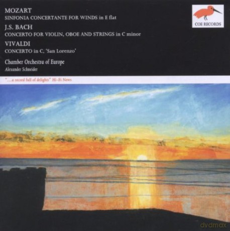 Wolfgang Amadeus Mozart: Mozart - Vivaldi - Bach [CD]