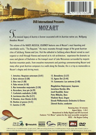 Wolfgang Amadeus Mozart: Requiem [DVD]