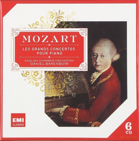 Wolfgang Amadeus Mozart & Barenboim Daniel & English Chamber Orchestra: Les Grands Concertos Pour Piano [6CD]