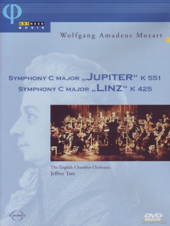 Wolfgang Amadeus Mozart & English Chamber Orchestra & Jeffrey Tate: Symphony C Major Jupiter - Symphony C Major Linz [DVD]
