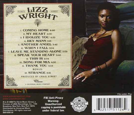 Wright Lizz: The Orchard [CD]