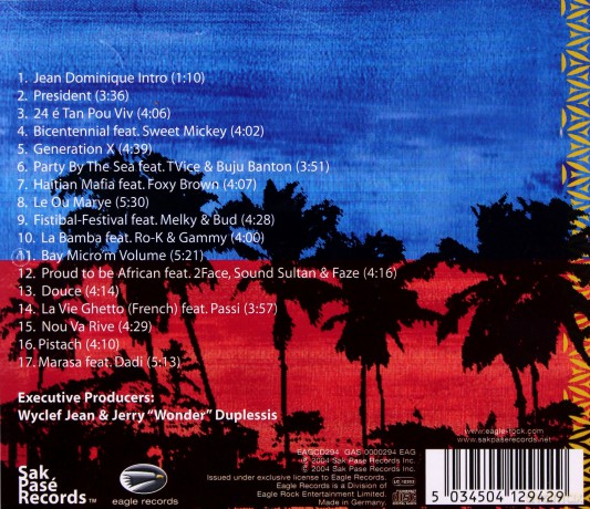 Wyclef Jean: Welcome To Haiti Creole 101 [CD]