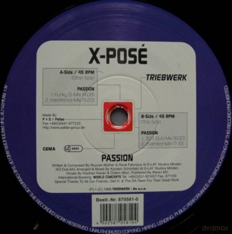 X Pose: Passion [Winyl]