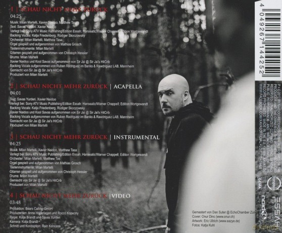 Xavas: Schau Nicht Mehr Zurueck [CD]
