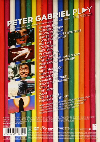 Peter Gabriel: Play The Videos [DVD]