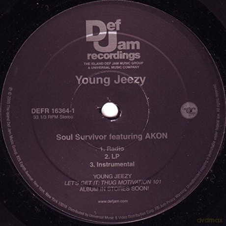 Young Jeezy: Soul Survivor Feat Akon [Winyl]