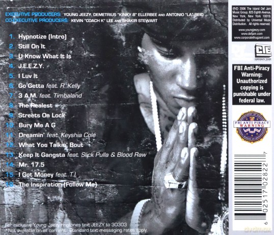 Young Jeezy: The Inspiration [CD]