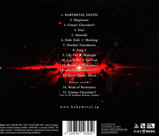 Babymetal: Babymetal [CD]