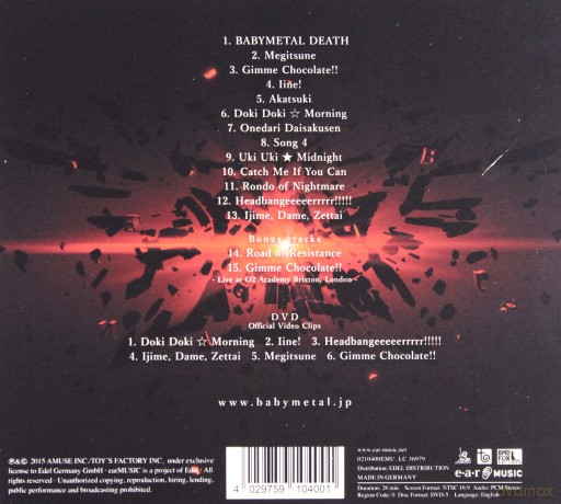 Babymetal: Babymetal (Limited Edition) [CD]+[DVD]
