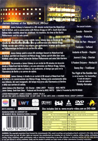 James Galway: Live At The Waterfront [DVD]