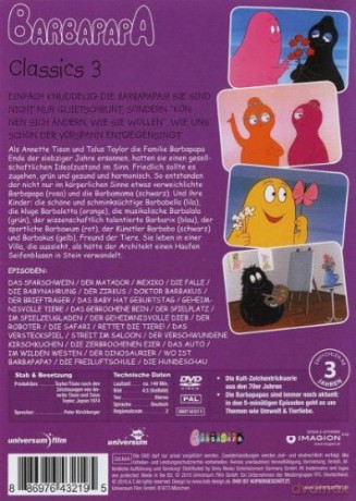 Barbapapa Classics 3 [DVD]