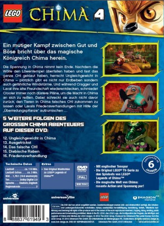 Lego Legends Of Chima 4 [DVD]