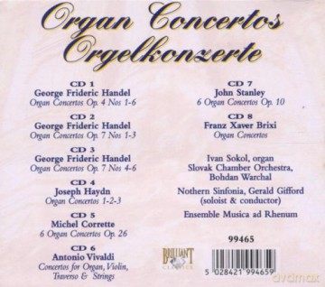 Organ Concertos [8CD]