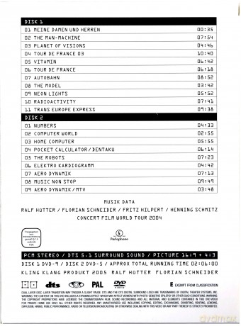 Kraftwerk: Minimum - Maximum (digipack) [2DVD]