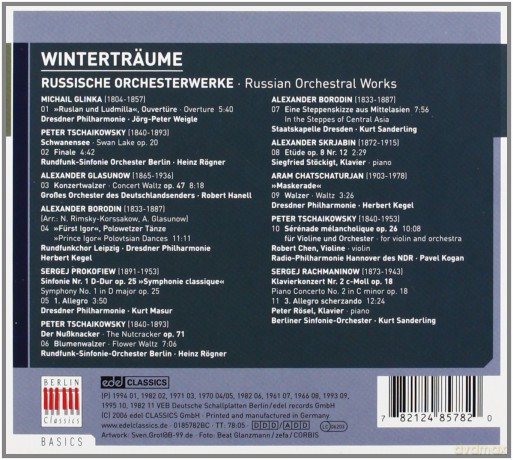 Wintertraume - Winter Dreams - Russian Orchestral Works [CD]