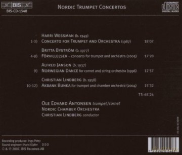 Nordic Trumpet Concertos [CD]