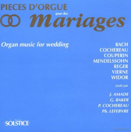 Organ Music For Weddings [CD]