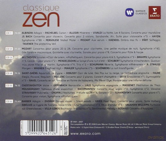 Classique Zen [6CD]