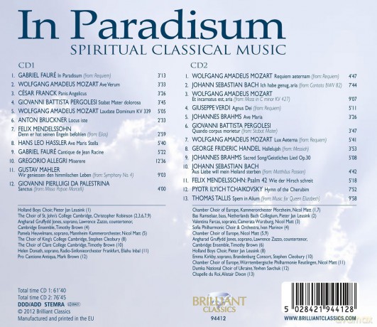 In Paradisum - Spiritual Classical Music [2CD]