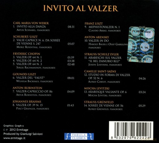 Invito Al Valzer [CD]