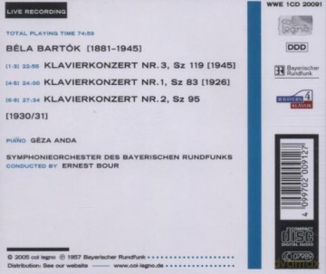 Piano Concertos 1 - 3 [CD]