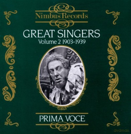 Great Singers vol. 2 1903-1939 [CD]