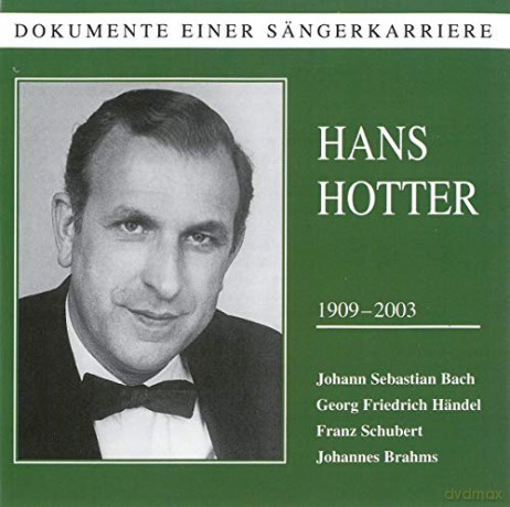 Hans Hotter Sings [CD]