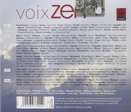 Voix Zen [6CD]