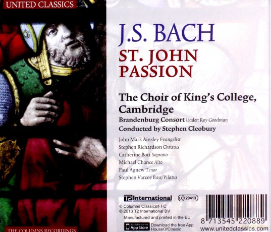 St John Passion [2CD]