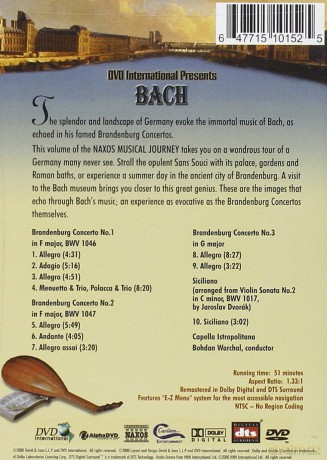 Brandenburg Concerto Nos 1-3 [DVD]