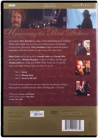 Great Authors - Uncovering The Real Dickens - David Copperfield - A Christmas Carol - Songs From Gro [3DVD]