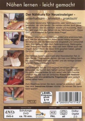 Nahen Mit Der Nahmaschine [DVD]