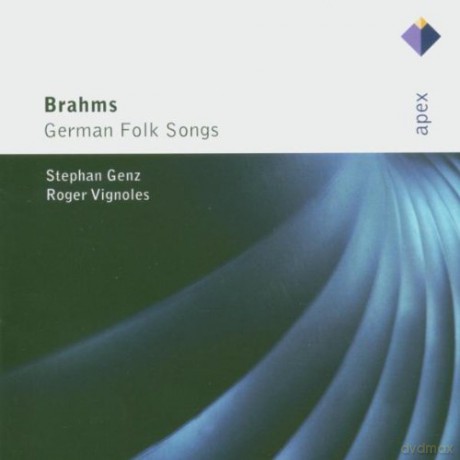 Stephan Genz/Roger Vignoles: Brahms: Deutsche Volkslieder [CD]