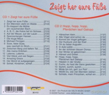 Zeigt Her Eure Fuesse: Zeigt Her Eure Fuesse - Spieluhrmelodien Fuer Babies [2CD]