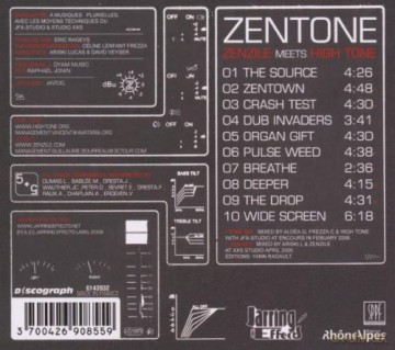 Zenzile Meets High Tone: Zentone [CD]