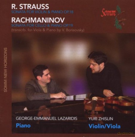 Zhislin-Lazaridis: Sonatas For Violin-Viola And Piano [CD]
